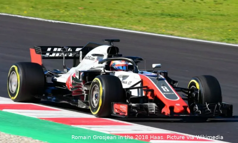 ミニチャンプスHAAS F1 VF-18 R. GROSJEAN 2018 Haas F1: 2018 Car - VF-18 - Racing News